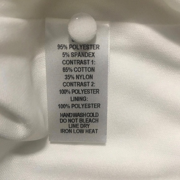 Lulus Mini off-white spaghetti strap body con dress. Size Small. - Picture 6 of 10